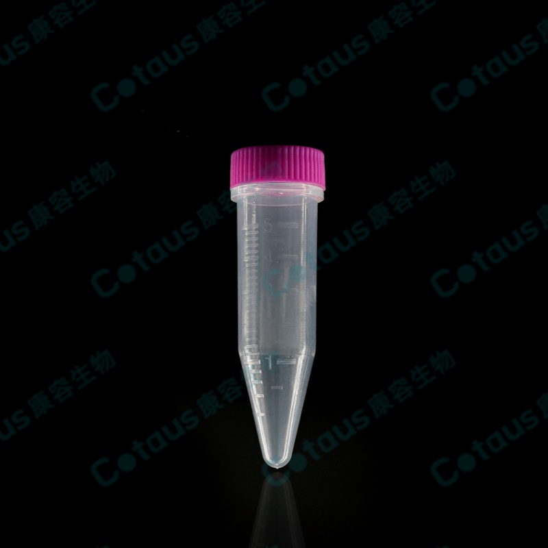 Tub de microcentrífuga de 5 ml amb tap de rosca